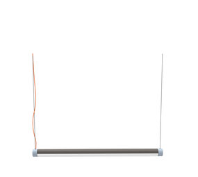 Hubsch Lampe suspendue Interplay 85cm marron/bleu/orange