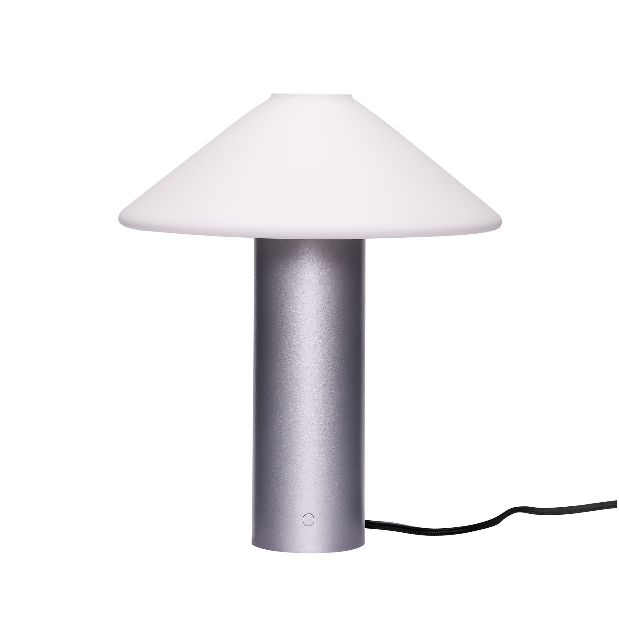 Hubsch Orbit Tischleuchte metallic silber - 962021