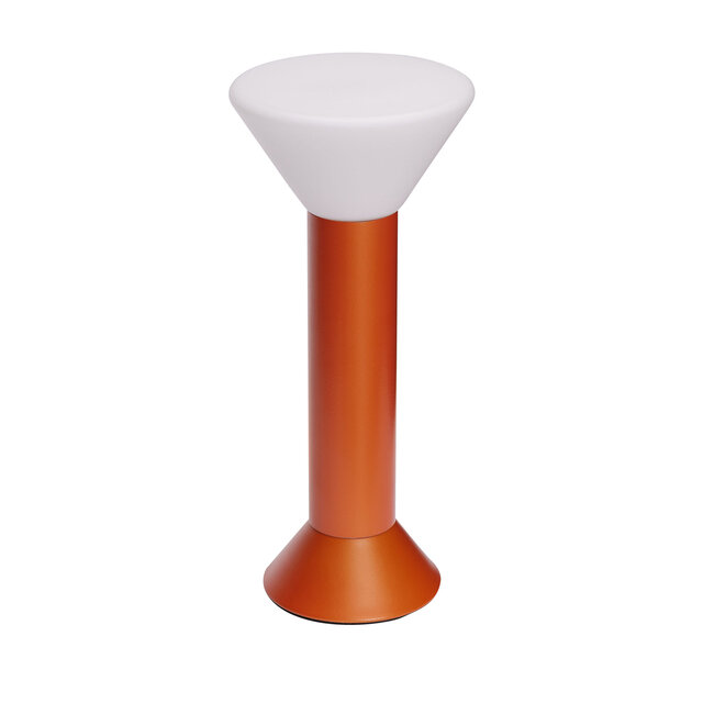 Hubsch Flash portable lamp metallic orange - 962013 Hubsch Flash portable lamp metallic orange - 962013