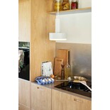 Hubsch Quip pendant lamp light grey - 962010