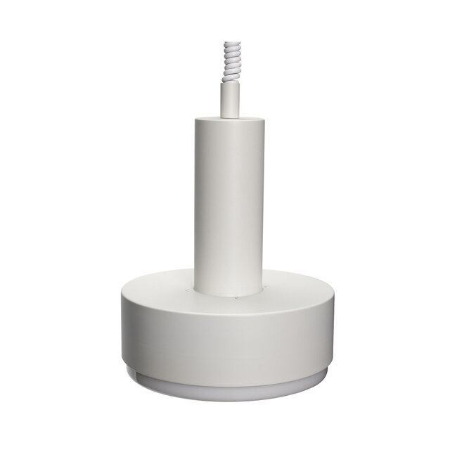 Hubsch Lampe suspendue Quip gris clair - 962010