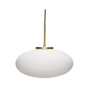 Hubsch Ellipse pendant lamp white - 962009 Hubsch Ellipse pendant lamp white - 962009