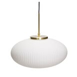 Hubsch Lampe à suspension Ellipse blanche - 962009 Hubsch Lampe à suspension Ellipse blanche - 962009