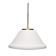 Hubsch Muse pendant lamp triangular white - 962008