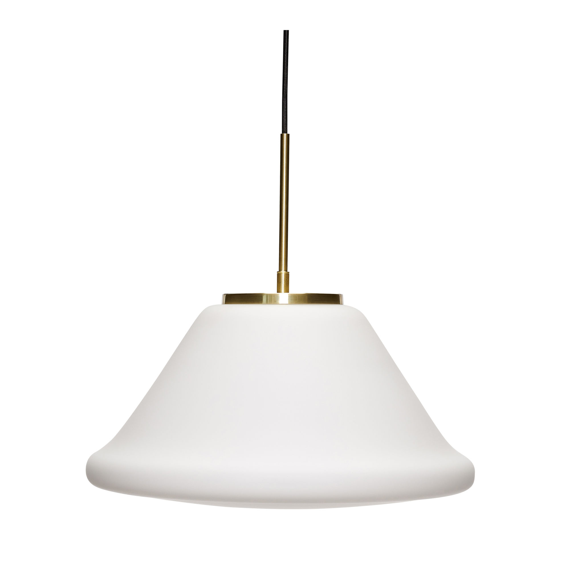 Hubsch Blanche Lampe À Suspension Muse Triangulaire - 962008
