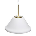 Hubsch Muse pendant lamp triangular white - 962008
