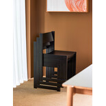 Hubsch Sedia Forma nera - 882043 Hubsch Sedia Forma nera - 882043