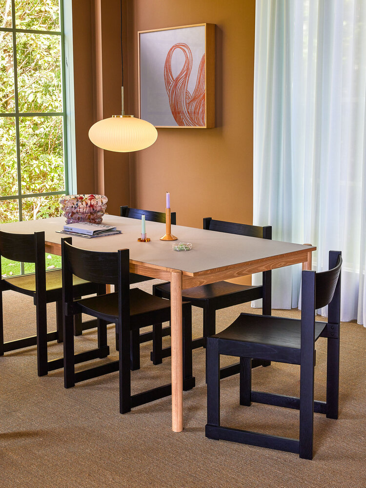 Hubsch Forma chair black - 882043 Hubsch Forma chair black - 882043