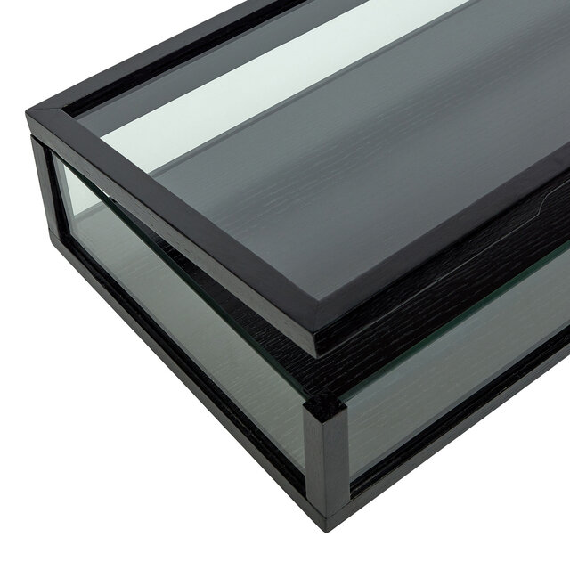 Hubsch View displaybox small zwart - 882034