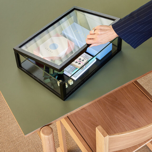 Hubsch View displaybox small zwart - 882034
