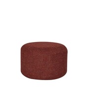 Hubsch Pouf Marshmellow rouge petit - 022017 Hubsch Pouf Marshmellow rouge petit - 022017