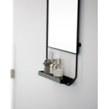 House Doctor Chic specchio nero con mensola