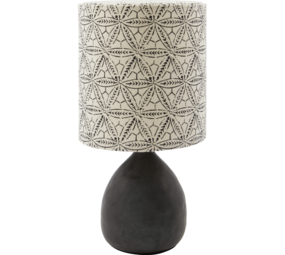 House Doctor Lampe de table Flores noire House Doctor Lampe de table Flores noire