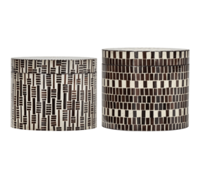 House Doctor Boîtes de rangement Lango lot de 2 pièces House Doctor Boîtes de rangement Lango lot de 2 pièces