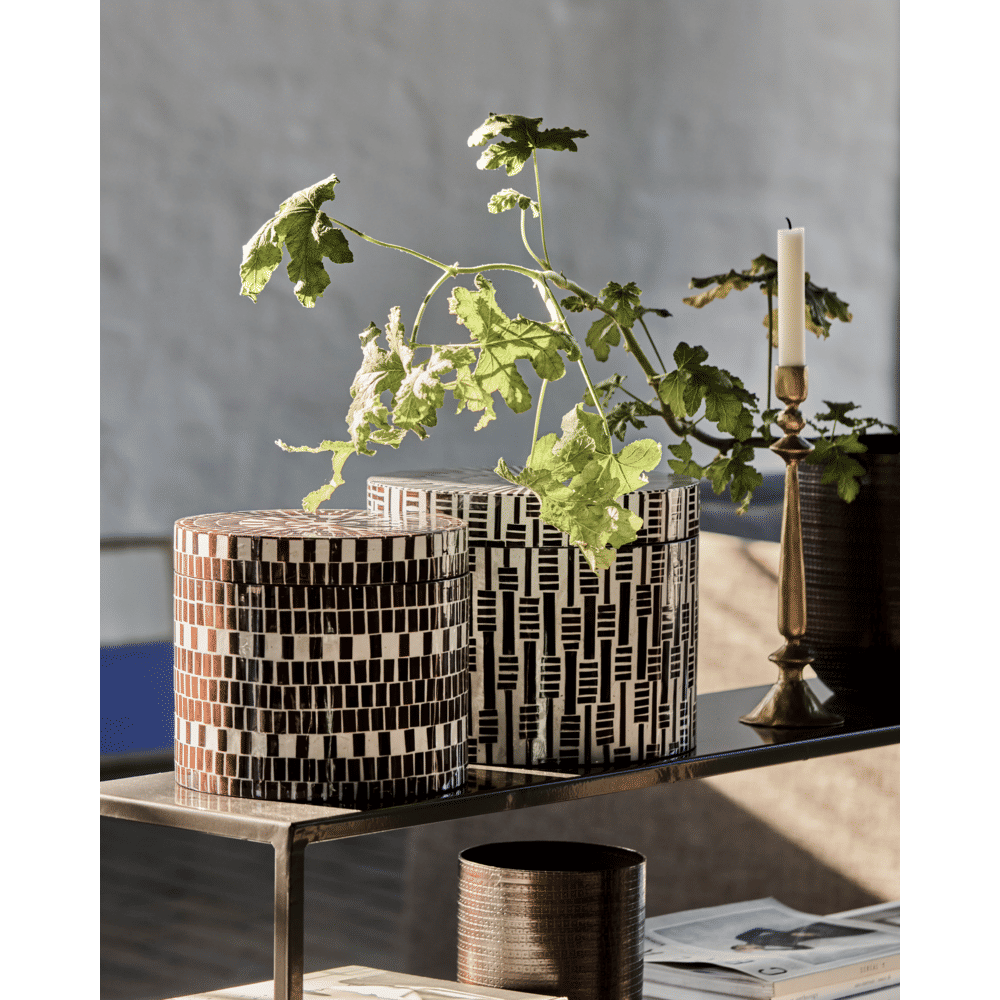 House Doctor Lango opbergdozen set van 2 stuks - 212320420 House Doctor Lango opbergdozen set van 2 stuks - 212320420