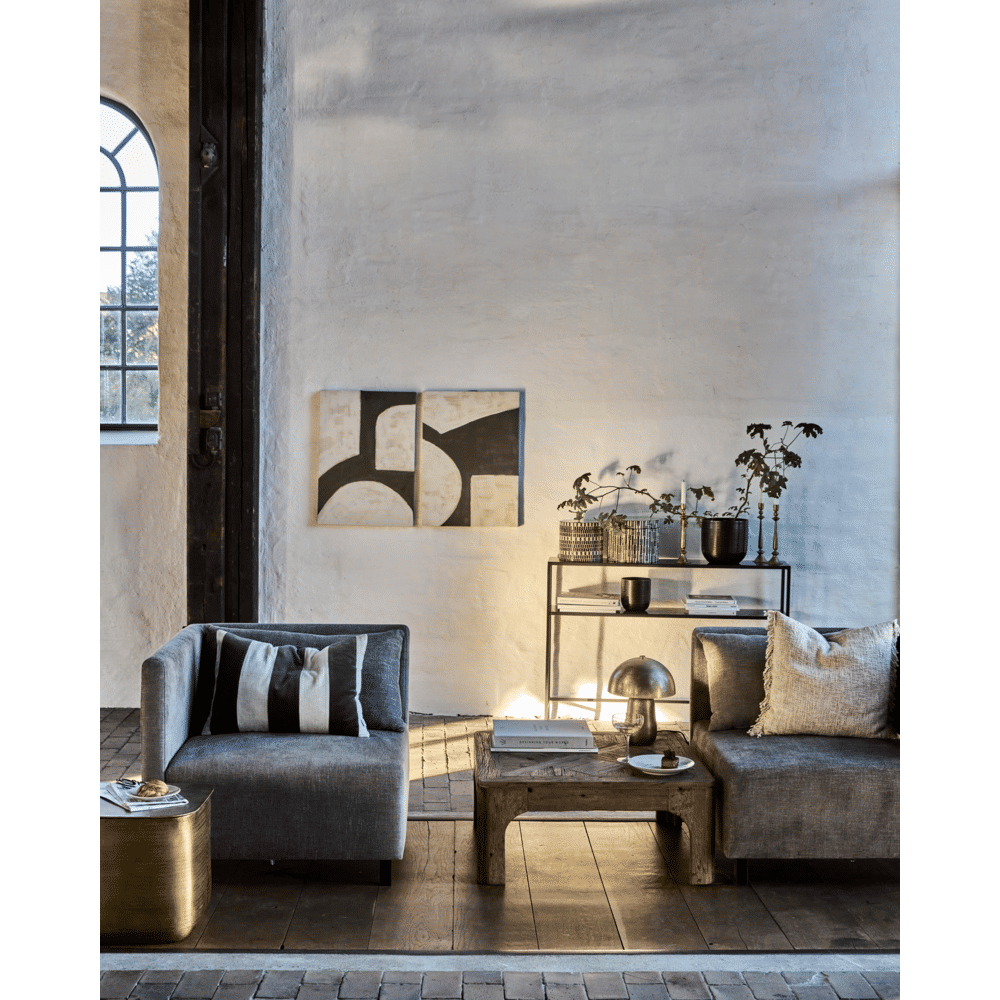 House Doctor Hape Wanddekoration Schwarz/Offwhite, 2er-Set – 208582070