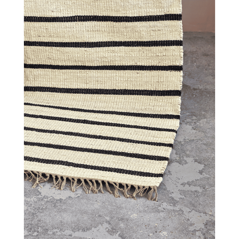 House Doctor Tapis Sima noir/naturel - 206231700 House Doctor Tapis Sima noir/naturel - 206231700