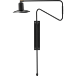 House Doctor Lámpara de pared Swing negra - 203660215