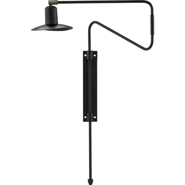 House Doctor Swing væglampe sort - 203660215