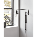 House Doctor Swing væglampe sort - 203660215