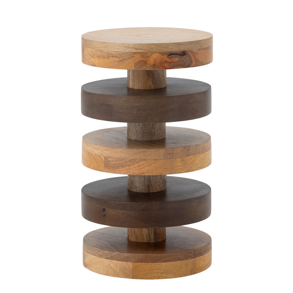 Bloomingville Table d'appoint Franka marron - 82064786 Bloomingville Table d'appoint Franka marron - 82064786