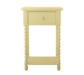 Bloomingville Table d'appoint Salino jaune Bloomingville Table d'appoint Salino jaune