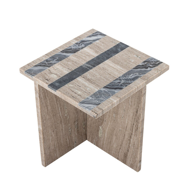 Bloomingville Clea bijzettafel bruin - 82064938