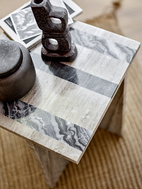 Bloomingville Clea bijzettafel bruin - 82064938