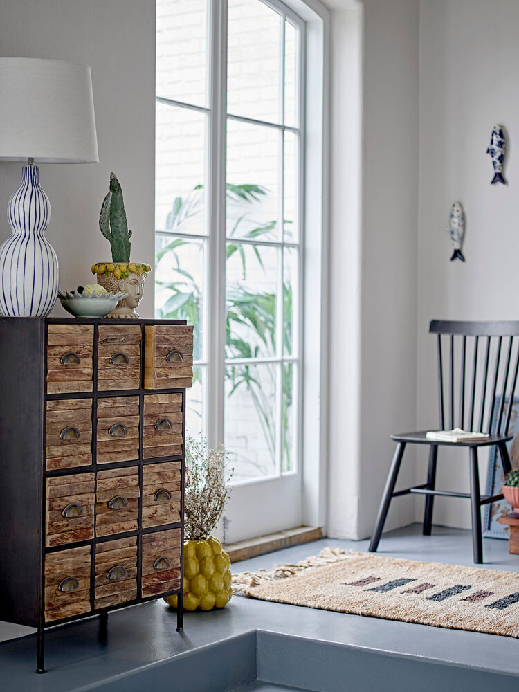 Bloomingville Silla Mill negra - 82064385