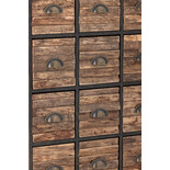 Bloomingville Meuble Matteo noir - 82064638 Bloomingville Meuble Matteo noir - 82064638