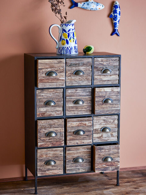 Bloomingville Matteo cabinet black - 82064638 Bloomingville Matteo cabinet black - 82064638