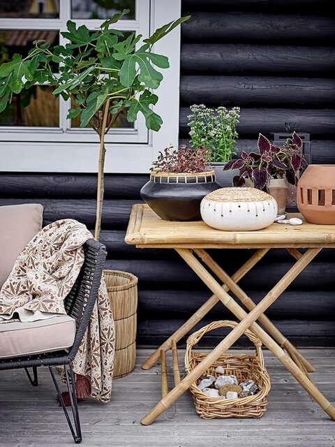Bloomingville Mundo lenestol svart 87x72x74cm