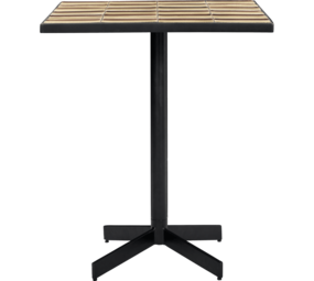 House Doctor Stribet sidebord støvet rose/beige House Doctor Stribet sidebord støvet rose/beige