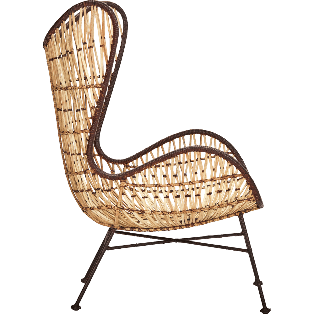 House Doctor Flow lounge chair natural - 204300316 House Doctor Flow lounge chair natural - 204300316