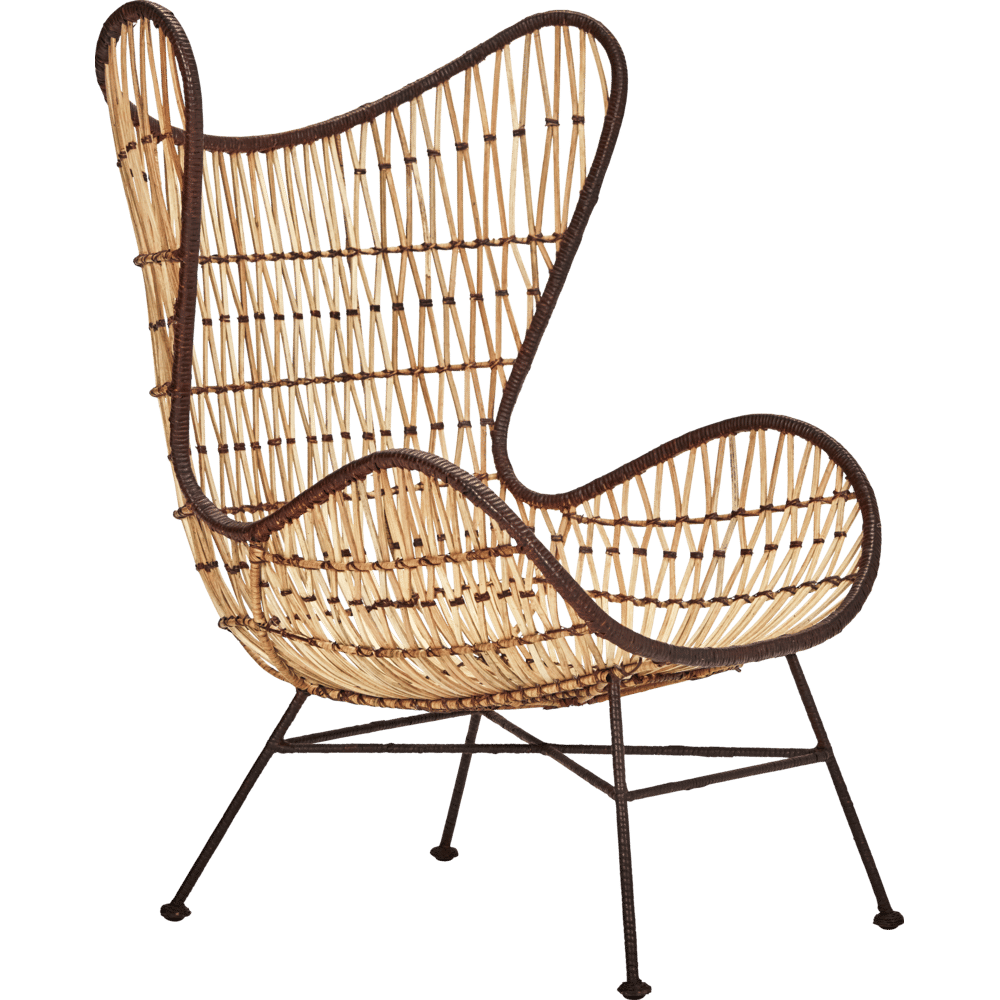 House Doctor Flow lounge chair natural - 204300316 House Doctor Flow lounge chair natural - 204300316