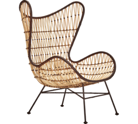 House Doctor Flow loungestol naturlig House Doctor Flow loungestol naturlig