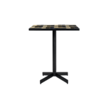 House Doctor Geometriskt sidobord brun/blått - 266140061 House Doctor Geometriskt sidobord brun/blått - 266140061