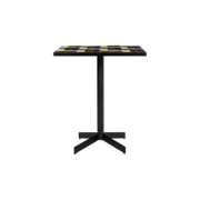 House Doctor Geometrisk sidebord brun/blå - 266140061 House Doctor Geometrisk sidebord brun/blå - 266140061