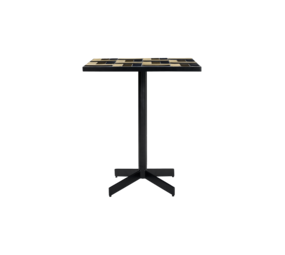 House Doctor Geometrisk sidebord brun/blått House Doctor Geometrisk sidebord brun/blått