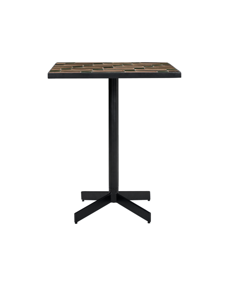 House Doctor Petite table d'appoint marron/rose/vert - 266140062 House Doctor Petite table d'appoint marron/rose/vert - 266140062