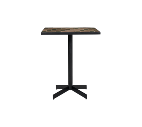 House Doctor Petite table d'appoint marron/rose/vert House Doctor Petite table d'appoint marron/rose/vert