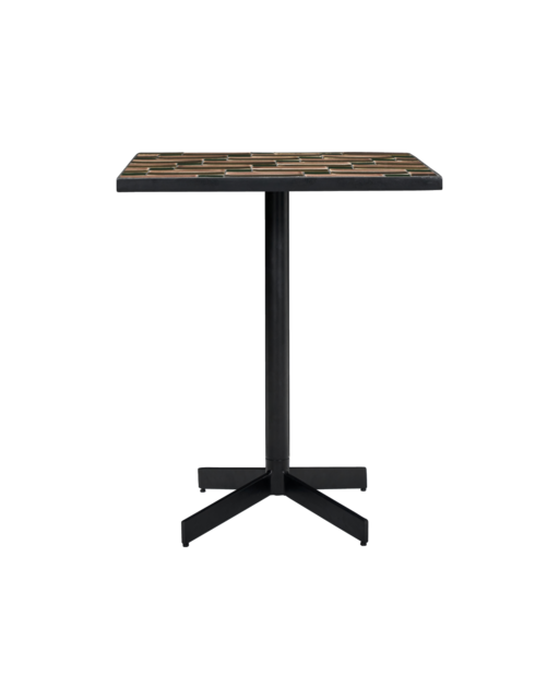 House Doctor Petit bijzettafel bruin/roze/groen - 266140062