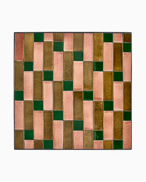 House Doctor Tavolino Petit marrone/rosa/verde - 266140062