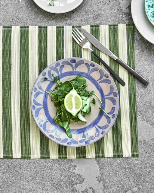 House Doctor Diva lunch plates blue set of 8 pieces - 267600015 House Doctor Diva lunch plates blue set of 8 pieces - 267600015