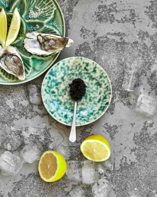 House Doctor Diva desserttallrikar grönt set med 8 delar - 267600029