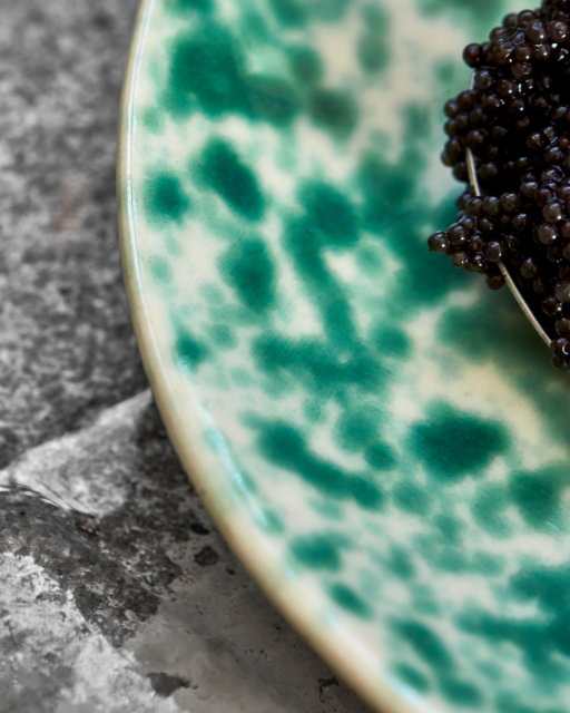 House Doctor Piatti dessert Diva verde set da 8 pezzi - 267600029