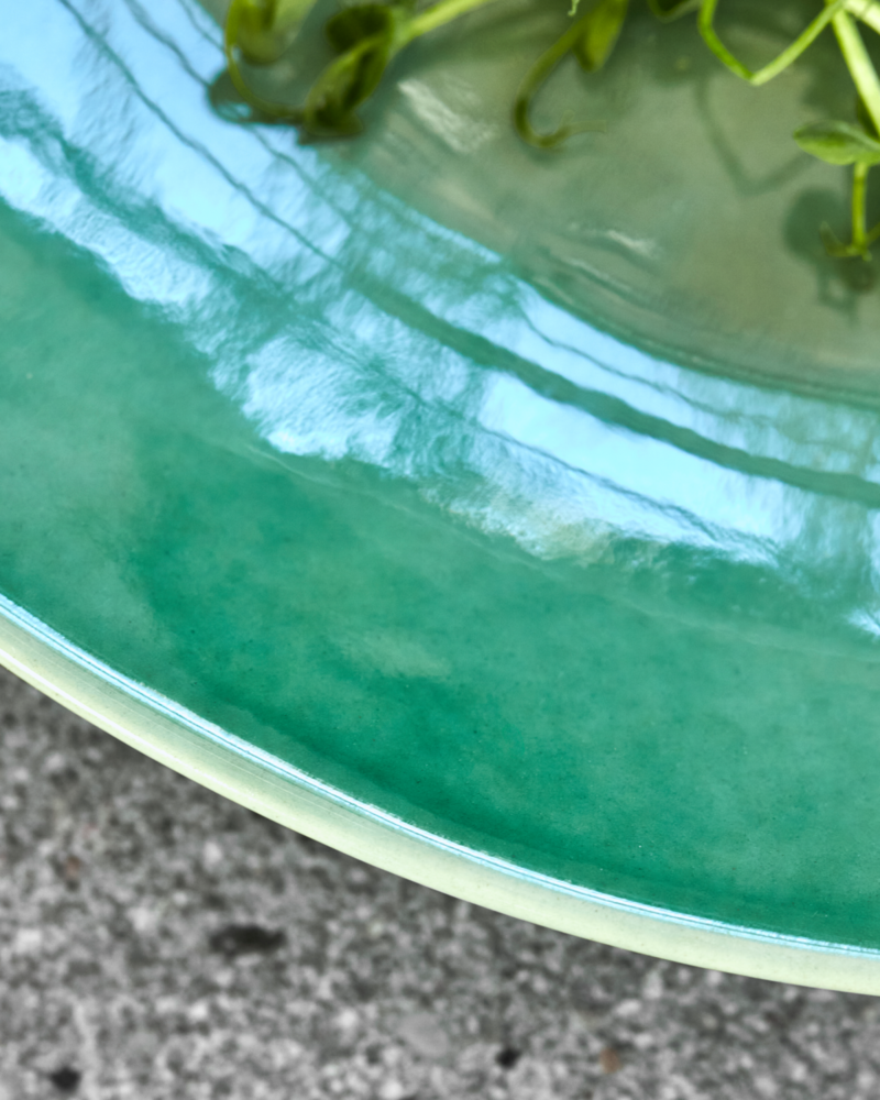 House Doctor Assiettes plates Diva vert lot de 8 pièces - 267600033