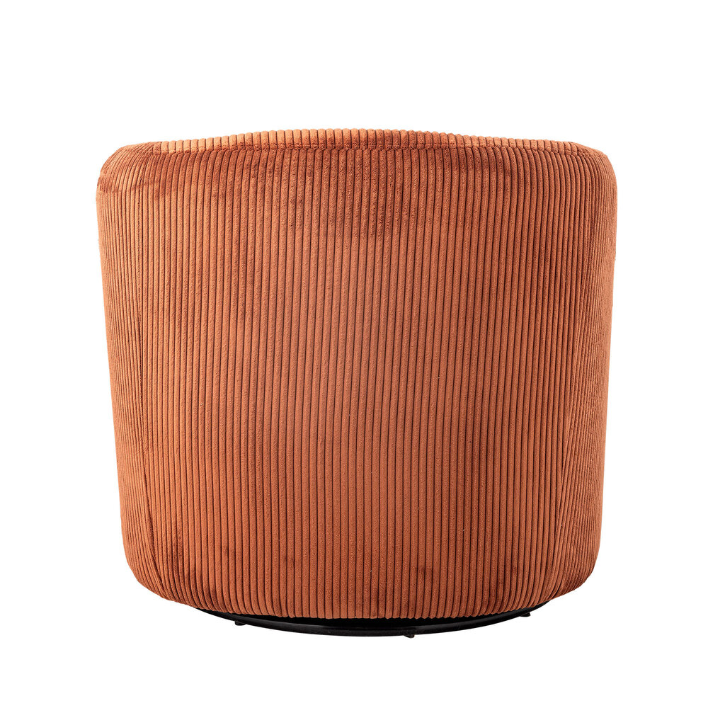 Bloomingville Pradi loungestoel oranje - 82064500 Bloomingville Pradi loungestoel oranje - 82064500