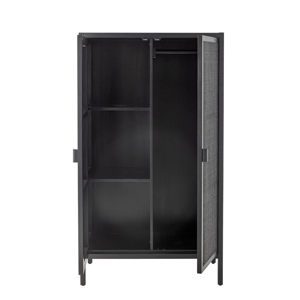 Bloomingville Armoire Marikka noir - 82064544 Bloomingville Armoire Marikka noir - 82064544