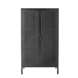 Bloomingville Armoire Marikka noir - 82064544 Bloomingville Armoire Marikka noir - 82064544
